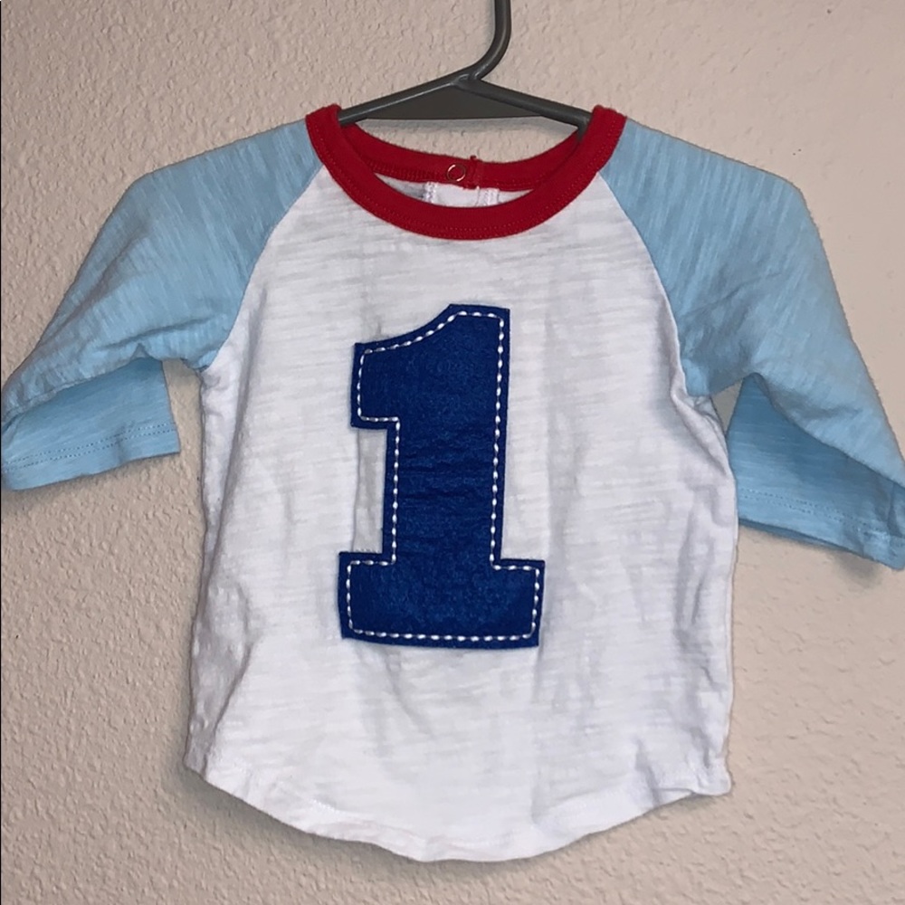Boys 1st birthday shirt